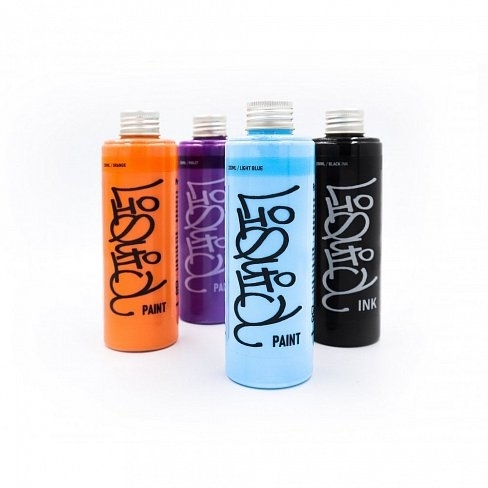 Dope Liquid paint 200ml orange fluor - фото 36112