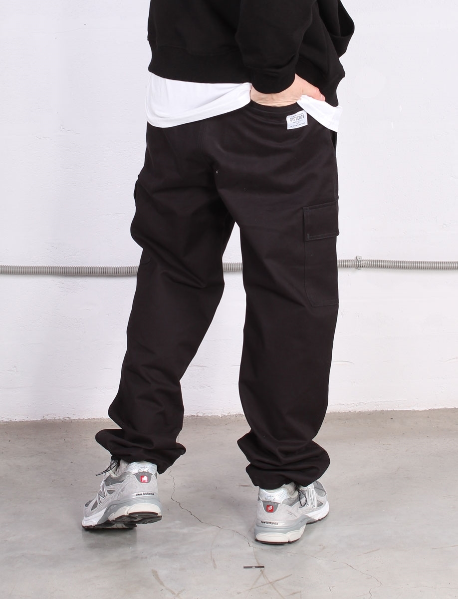 Брюки "GIFTED78" Cargo/447 черный - фото 36215