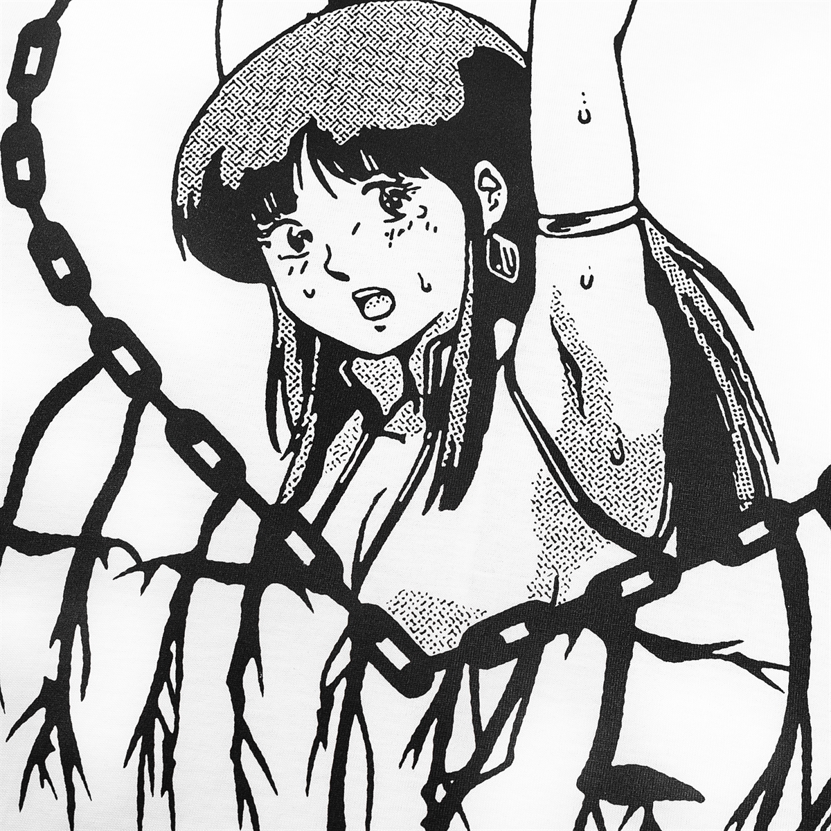 Футболка Горе CHAINS RLXD SPLTB TEE white - фото 37014