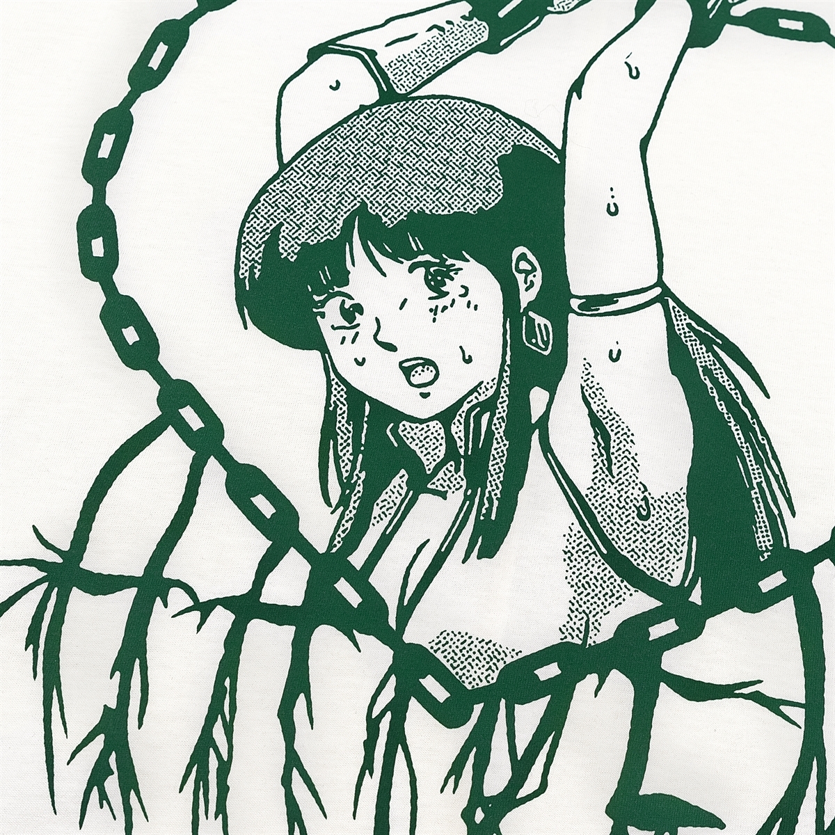 Футболка Горе CHAINS RLXD SPLTB TEE ecru - фото 37028