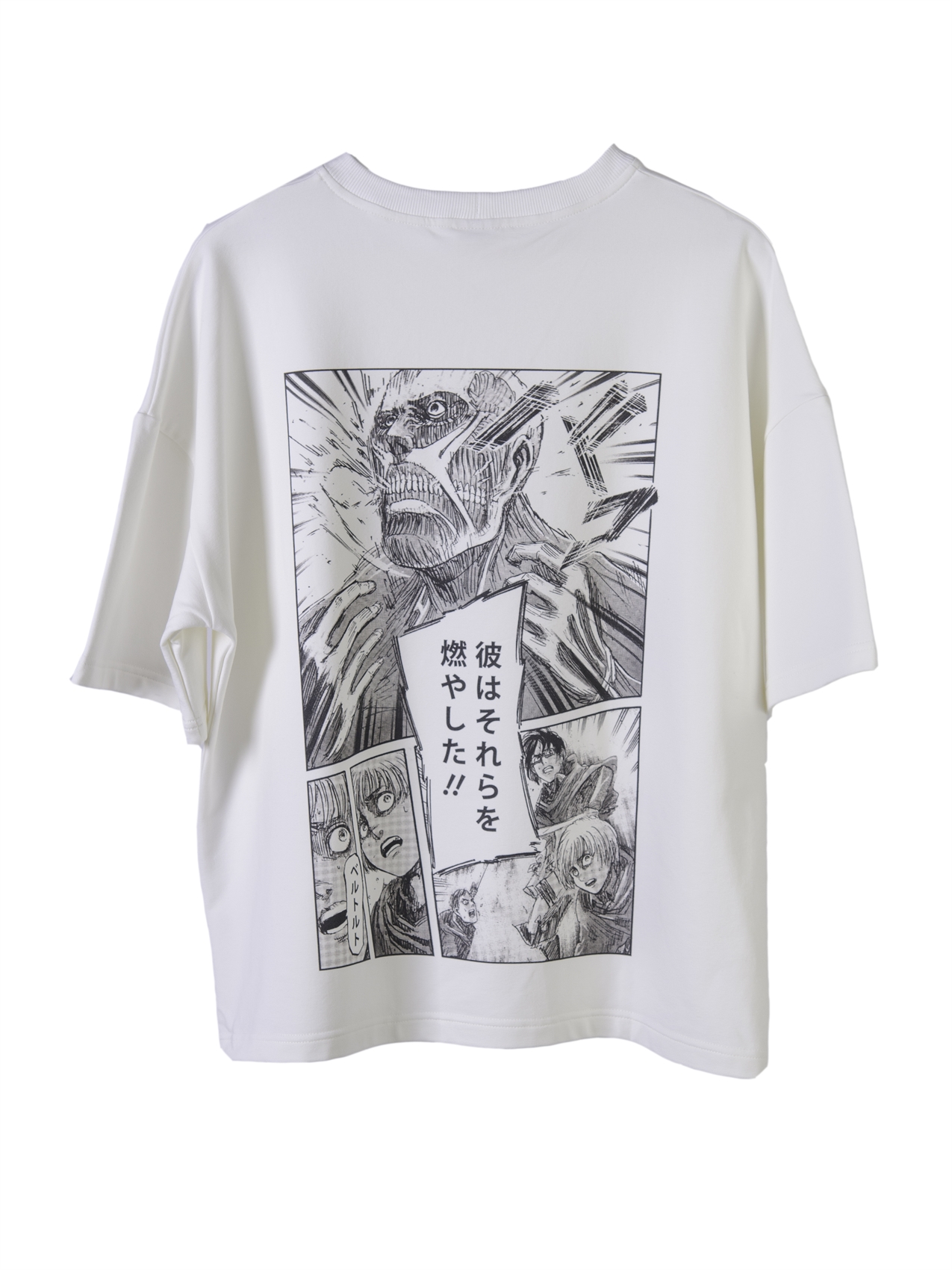 Футболка БОРДШОП#1 Битва Титанов V1 белый - фото 37389