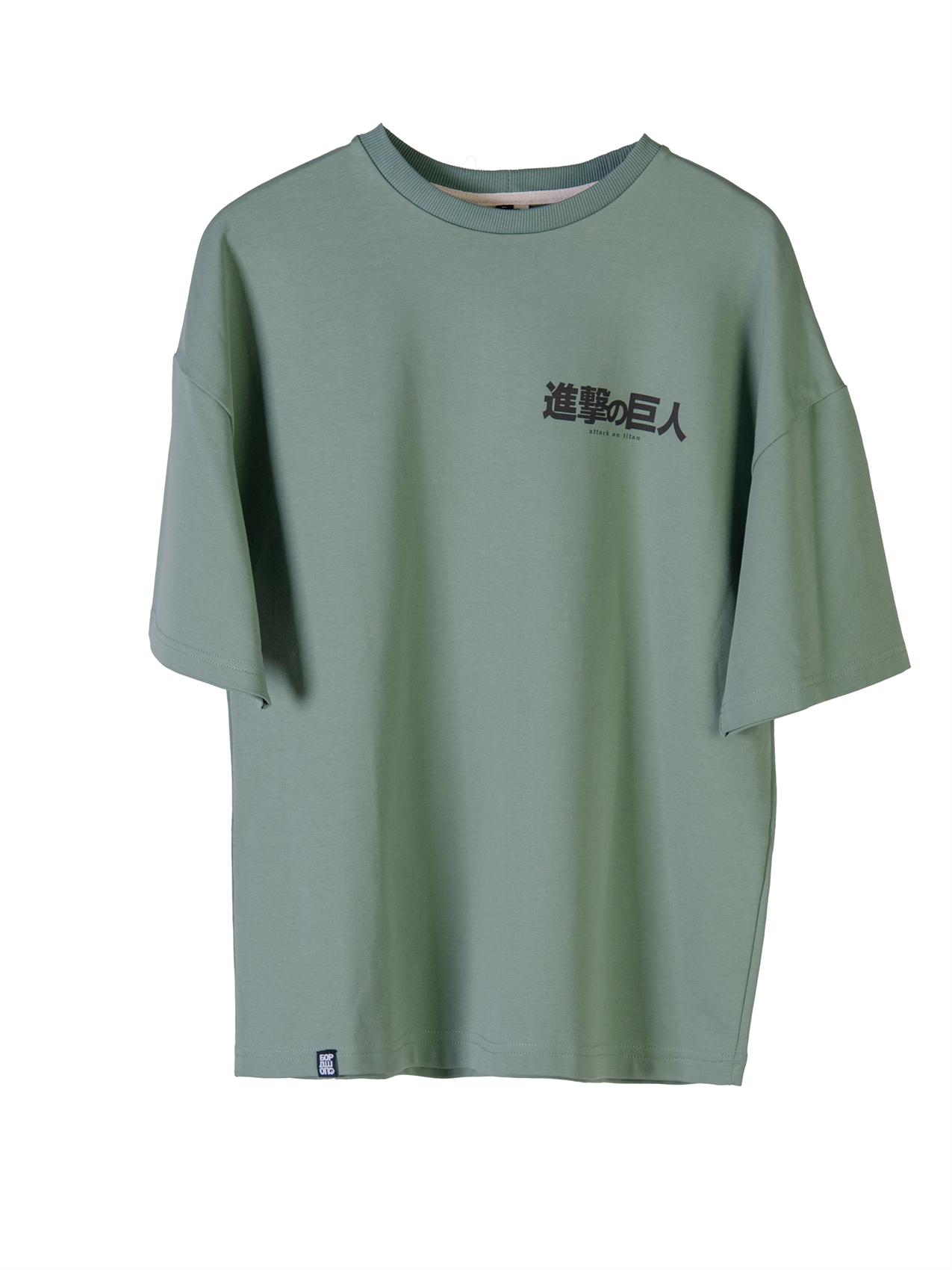 Футболка БОРДШОП#1 Битва Титанов V2 зеленый - фото 37439