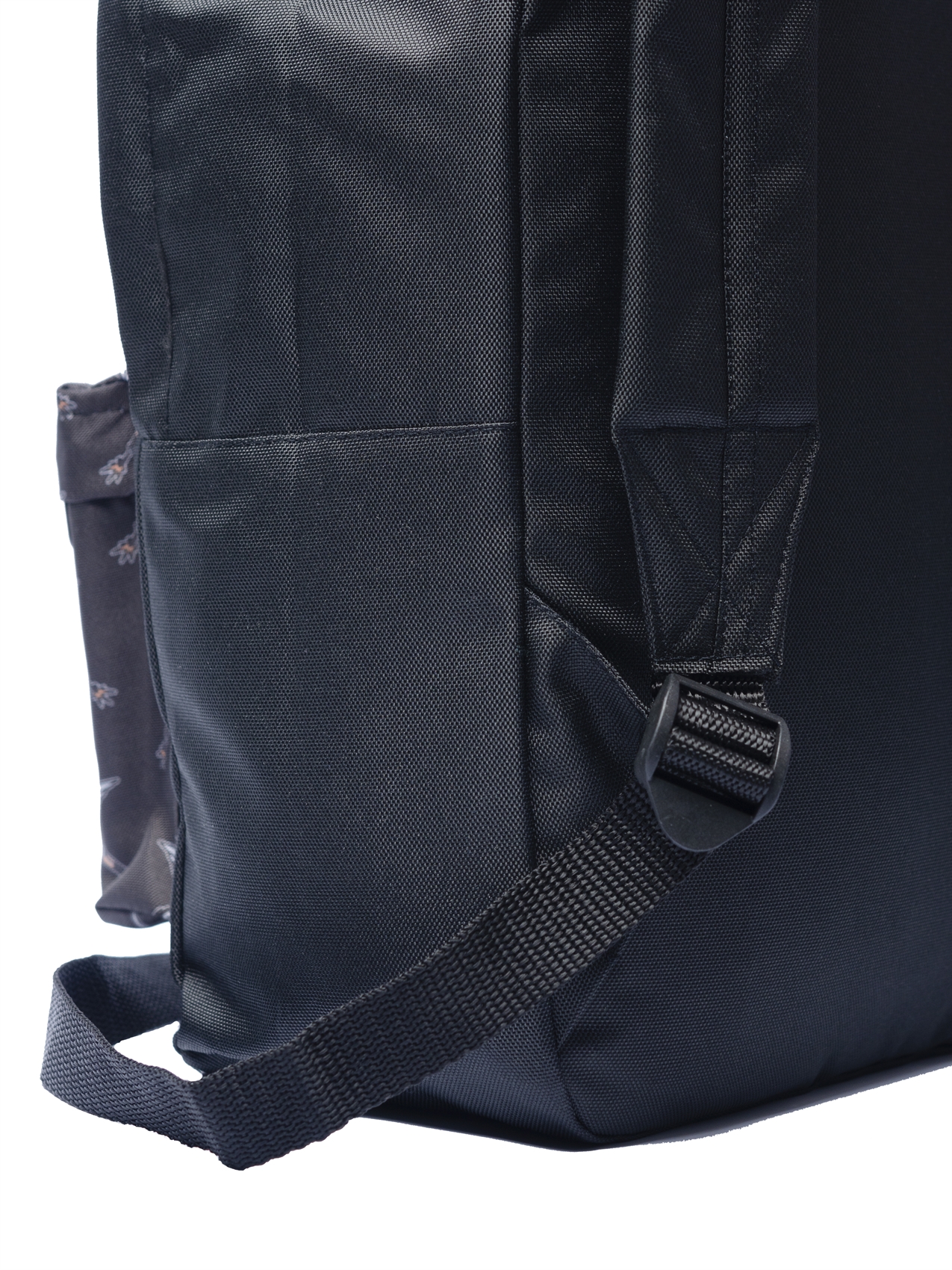 Рюкзак Oldy принт карман (черный, ангелы) - фото 37776