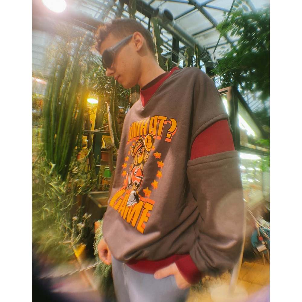 Оверсайз свитшот SoWhat? "Game" - фото 37918