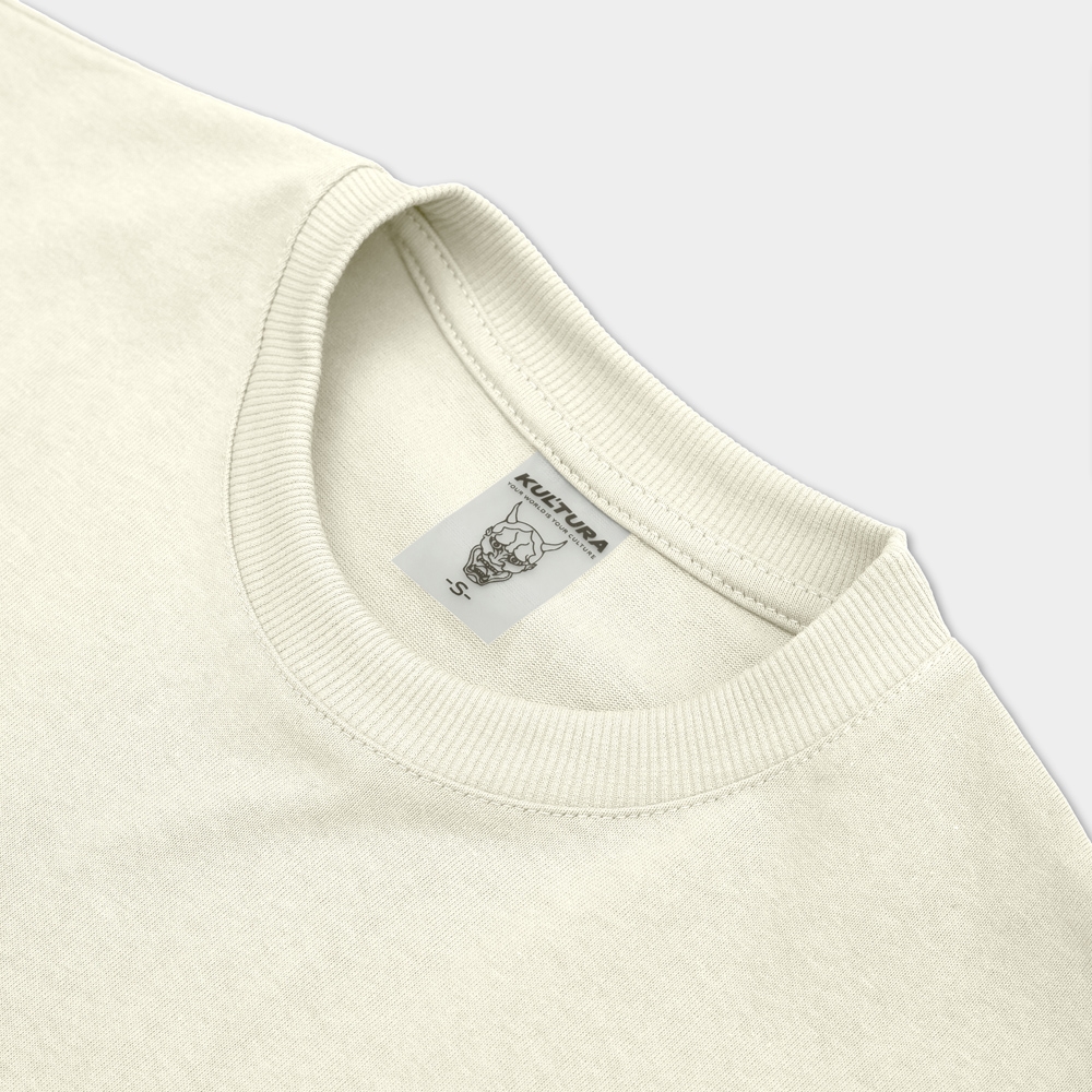 Футболка КУЛЬТУРА oversize "Fat",  молочный - фото 37996