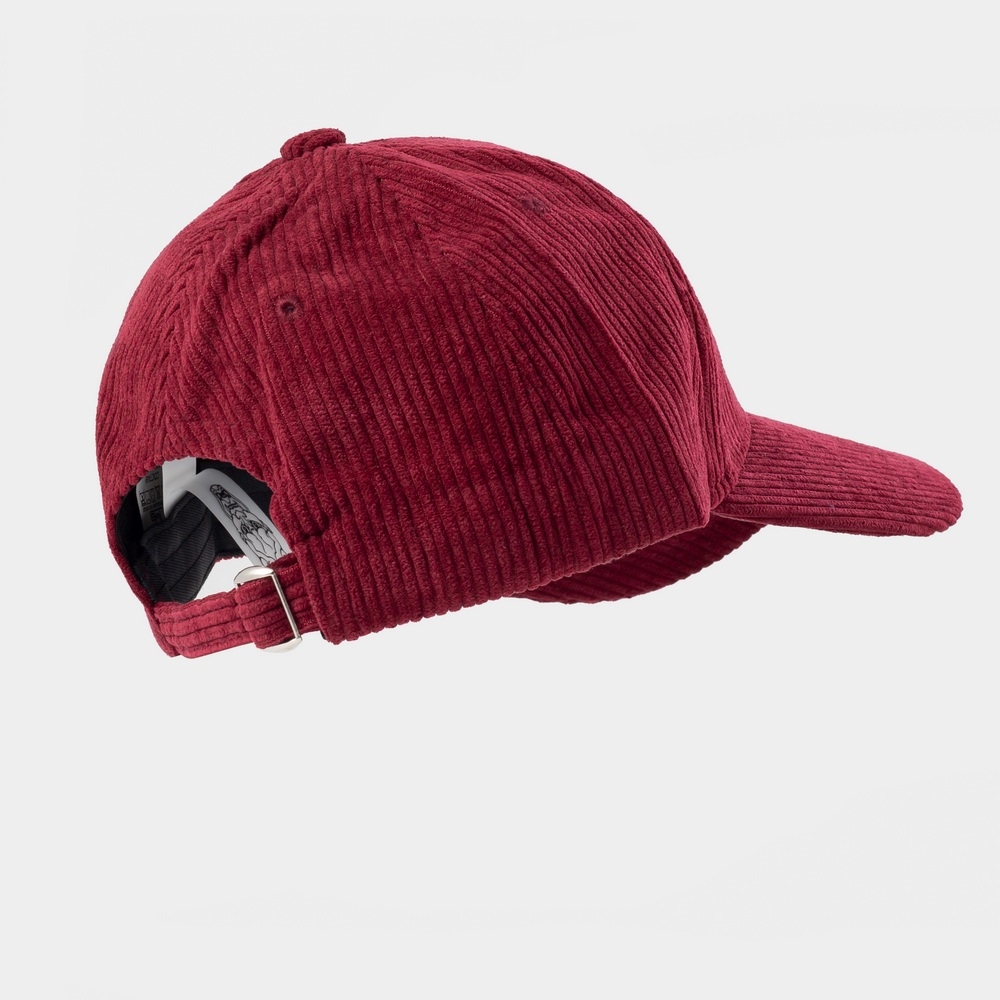 Кепка Культура  "Logo K", вельвет, бордовый - фото 38332