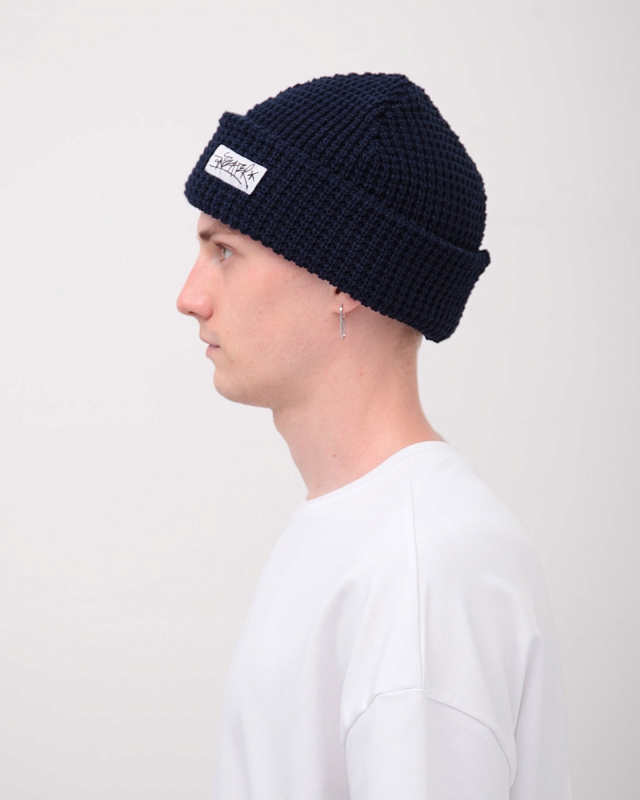 Шапка ANTEATER Ant-Hat2-Waffle-Navy - фото 38422