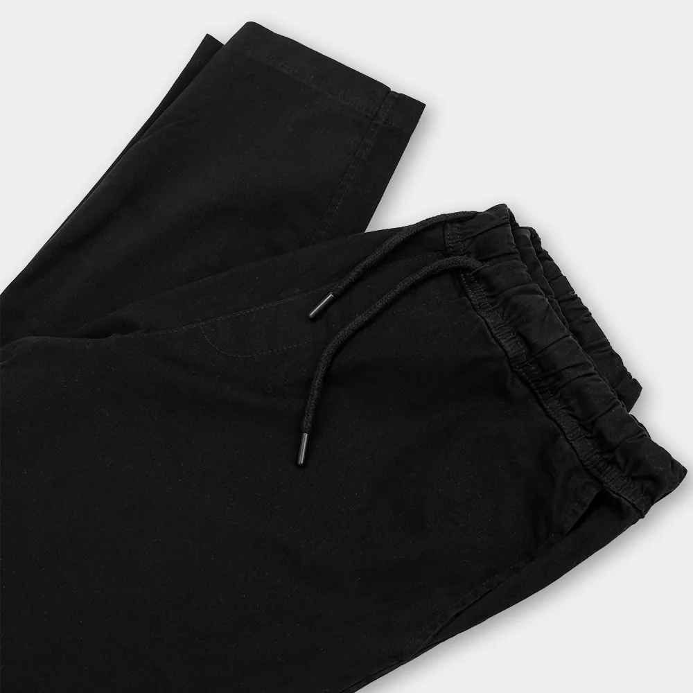 Брюки чинос КУЛЬТУРА "Loose", черный - фото 39375