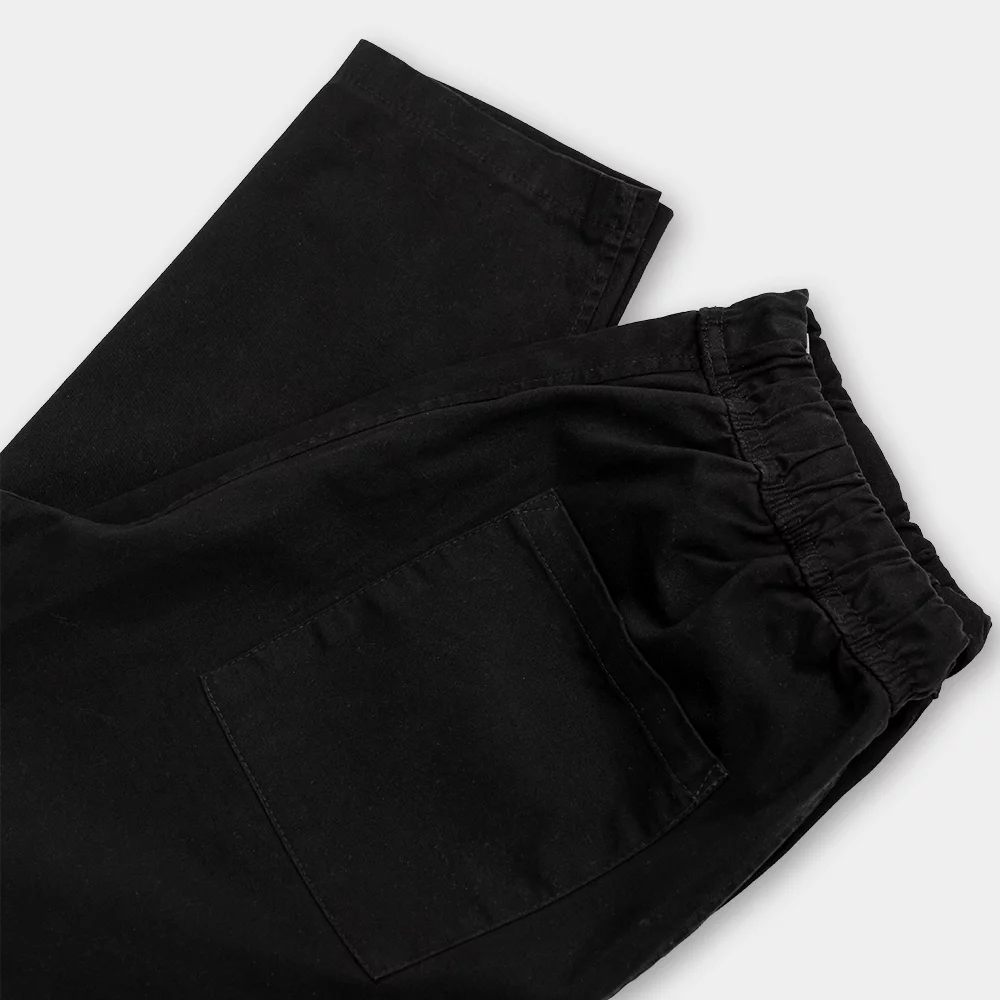 Брюки чинос КУЛЬТУРА "Loose", черный - фото 39376