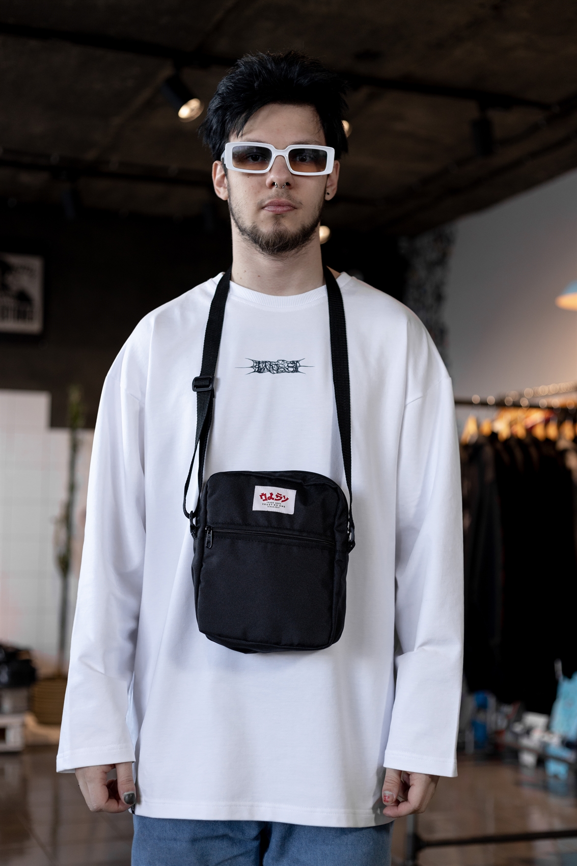 Сумка-мессенджер Oldy - max черный - фото 39626