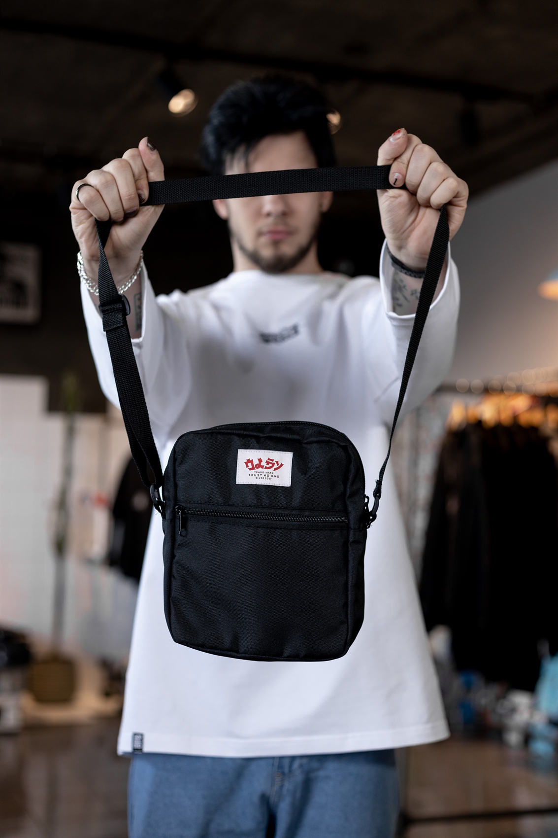 Сумка-мессенджер Oldy - max черный - фото 39628