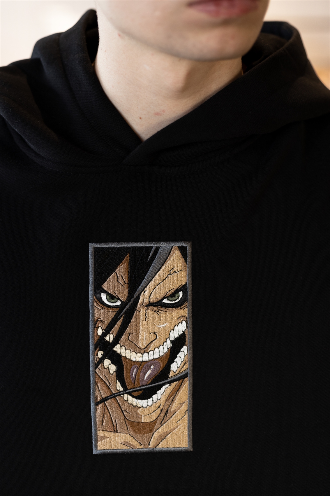 Худи Бордшоп#1 ErenTitan черный - фото 39877