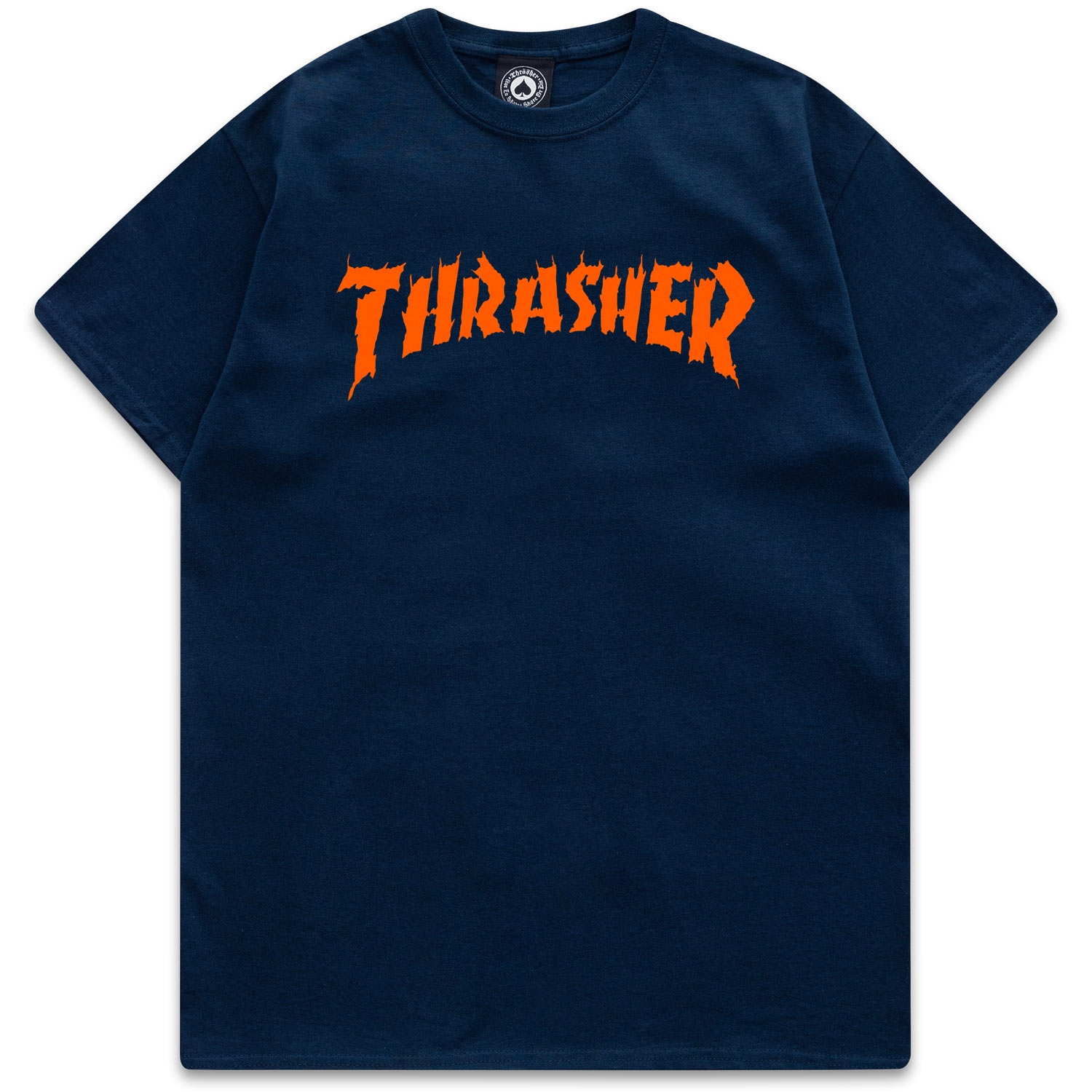 Футболка <b>Thrasher</b> BURN IT DOWN синий - <b>фото</b> 40060.