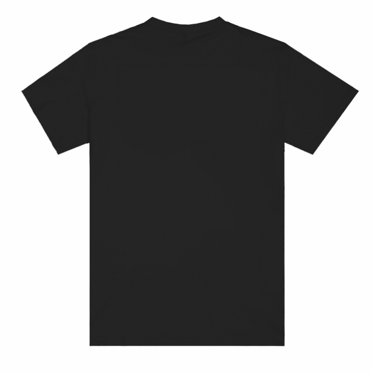 Черная классическая футболка мужская