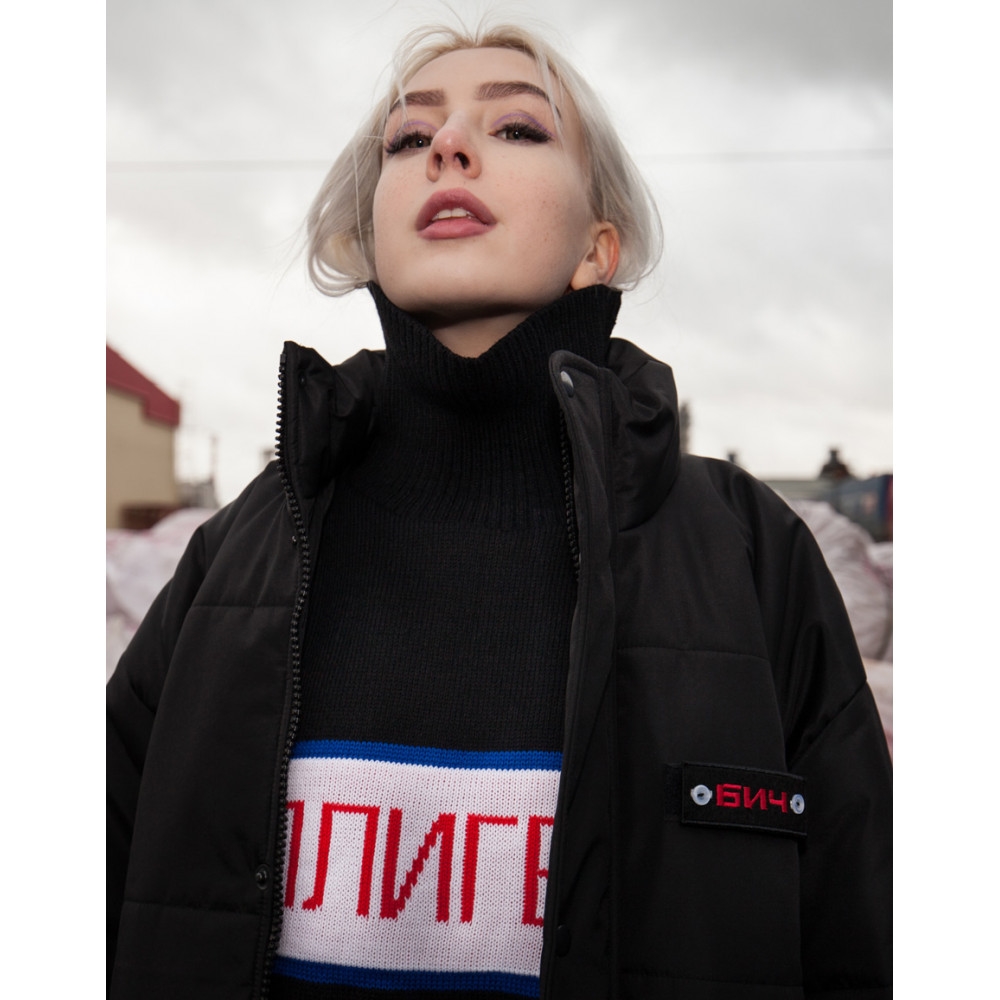 БИЧ Джемпер С Горлом - фото 40679