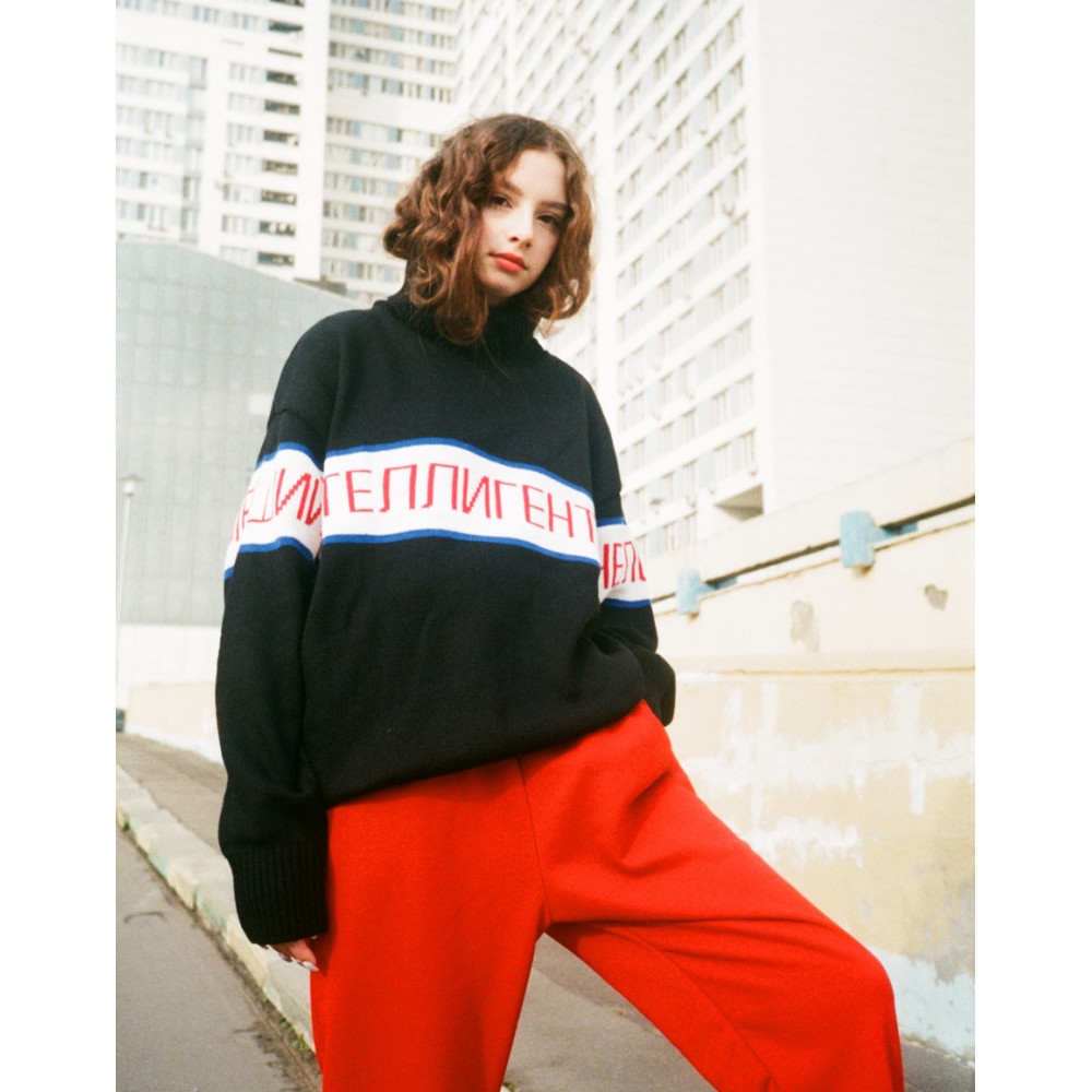 БИЧ Джемпер С Горлом - фото 40688