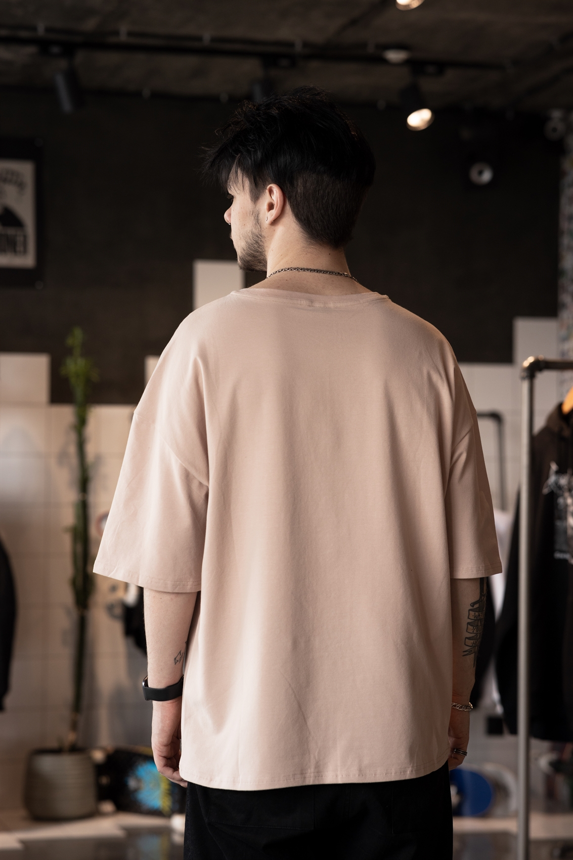 Футболка Бордшоп#1 Мухомор бежевая - фото 40735