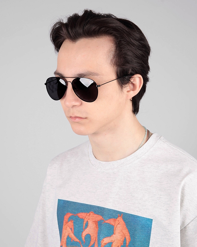 Очки ANTEATER Aviator-Black - фото 40912