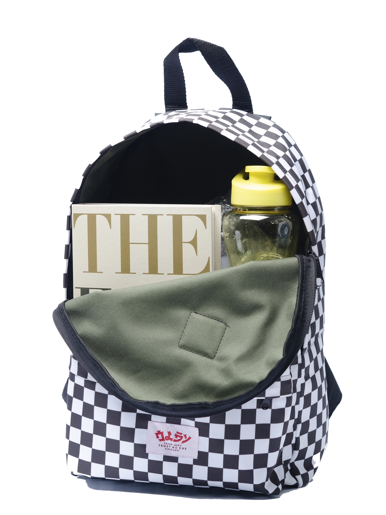 Рюкзак Oldy принт черный, шашка - фото 40942