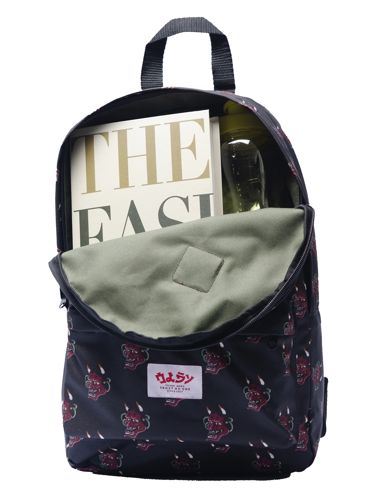 Рюкзак Oldy принт черный, демон - фото 40947