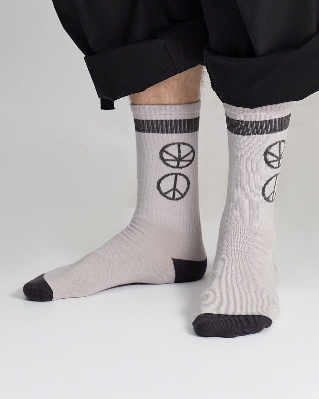 Носки ANTEATER Socks-Peace-Grey - фото 41819