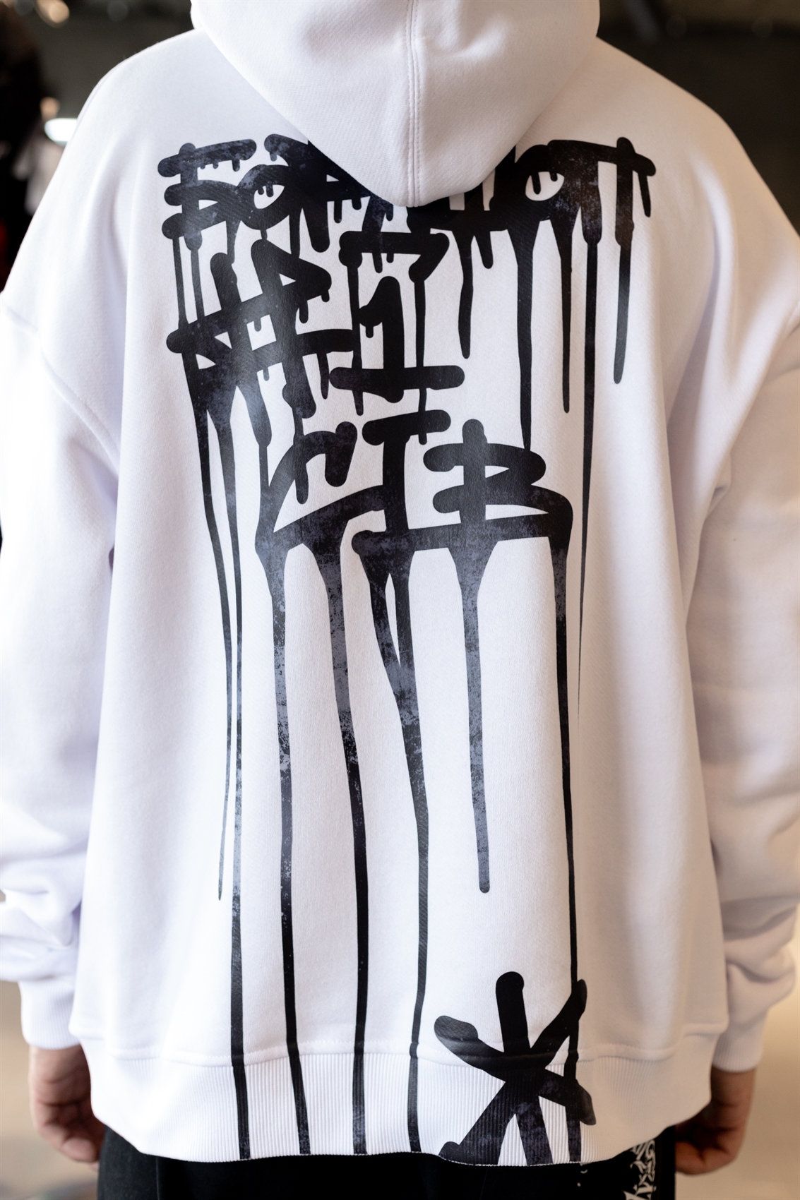 Худи БОРДШОП#1 oversize белый KRK - фото 42879