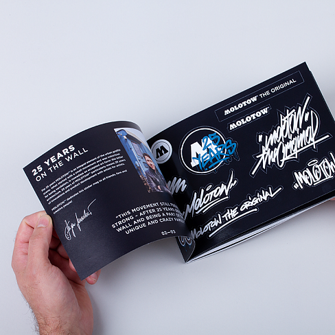 Книга Molotow stickermag 25 Years Edition 997310 - фото 43025