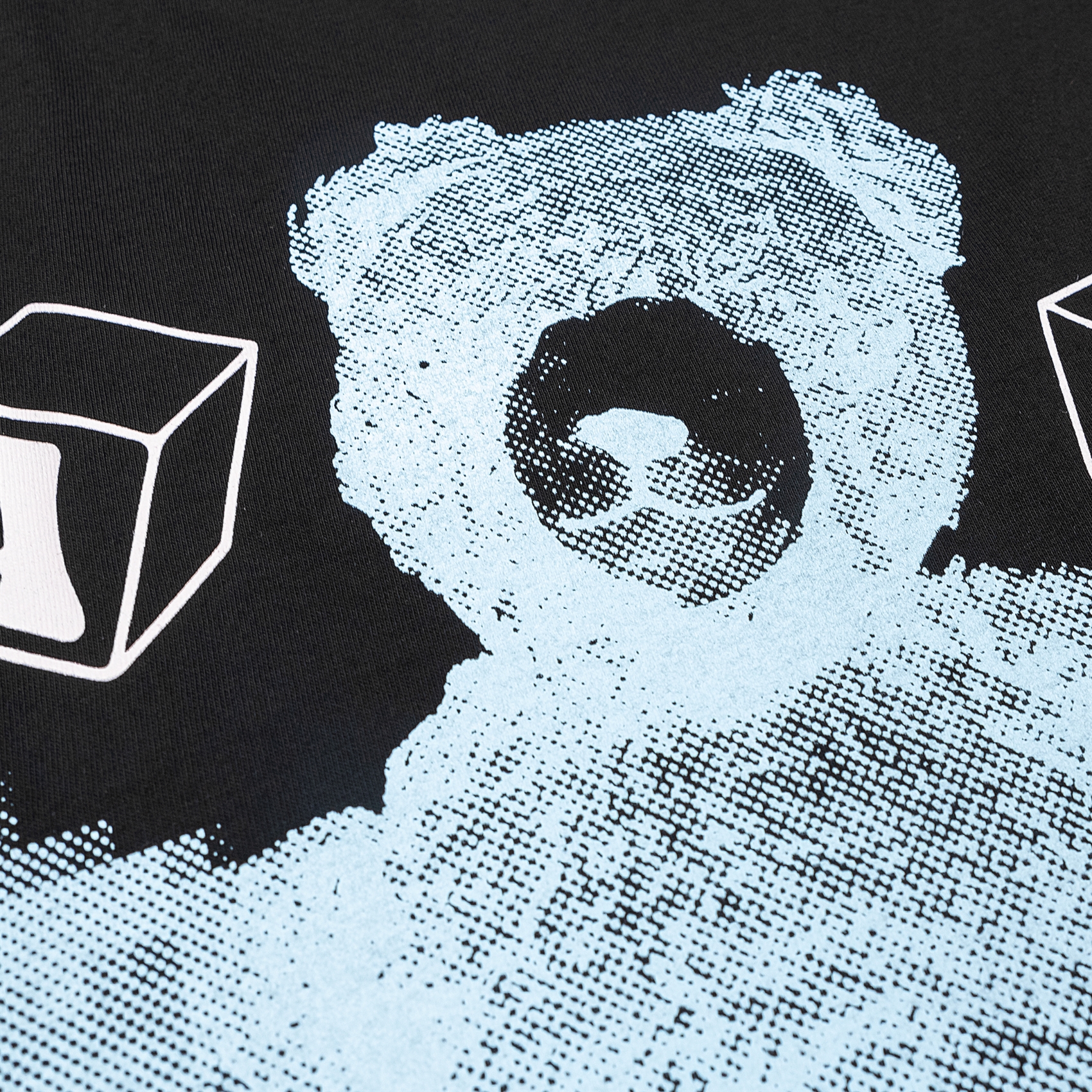 Футболка Haided PLUSH RLXD TEE black - фото 43350