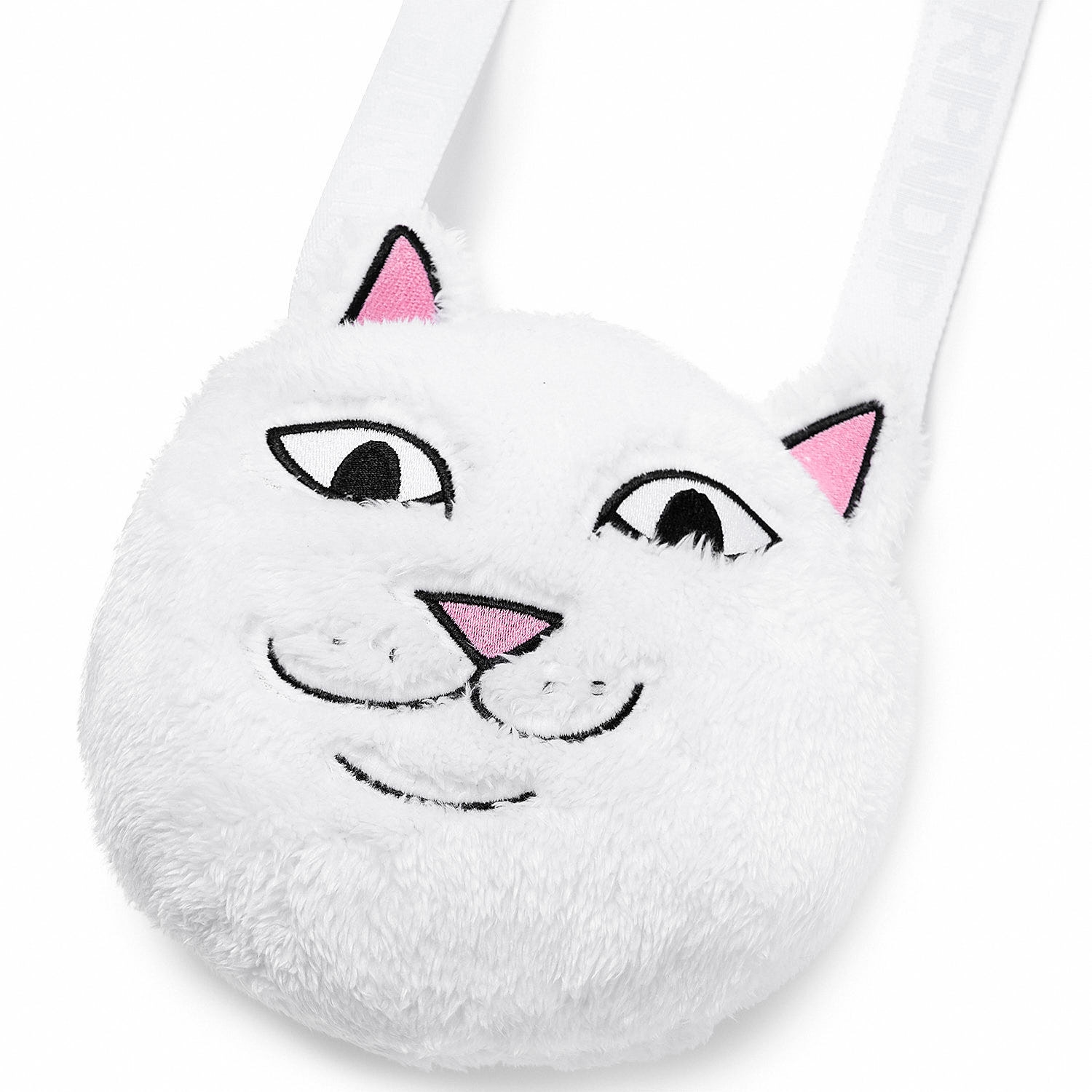 Сумка через Плечо RIPNDIP Lord Jermal Sherpa Crossbody Bag White - фото 44362