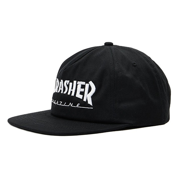 Кепка Thrasher MAG logo black white - фото 44528