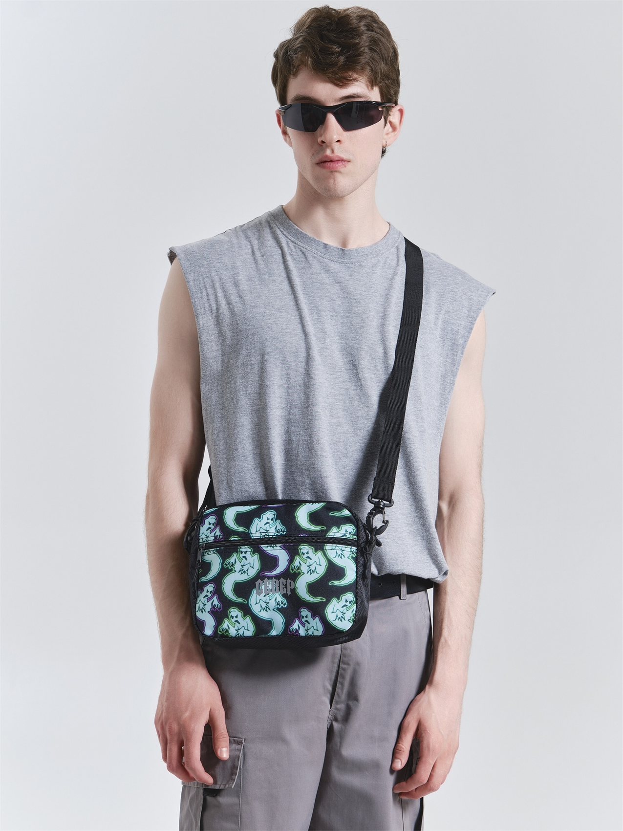 Сумка-универ Север ПРИЗРАКИ зелено-фиолетовый - фото 45687