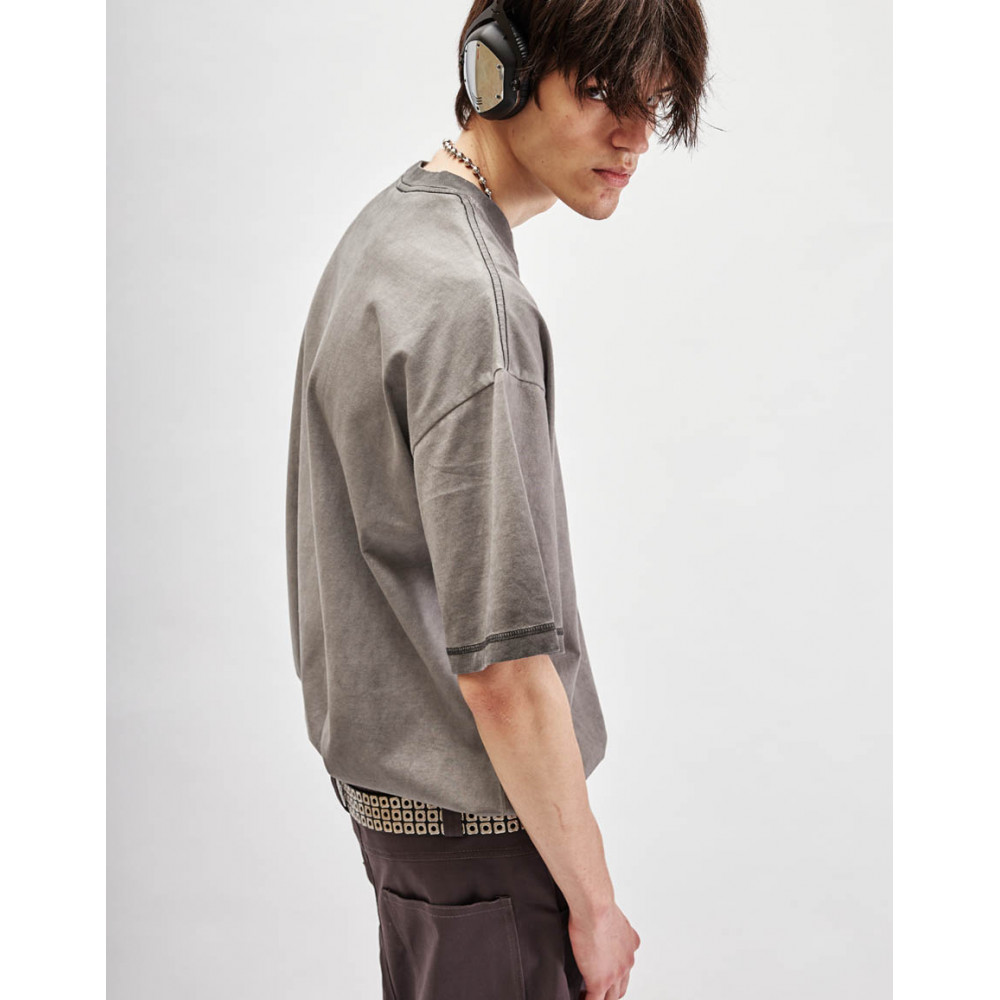 SoWhat? Футболка из плотного хлопка / светло- серый - фото 45758