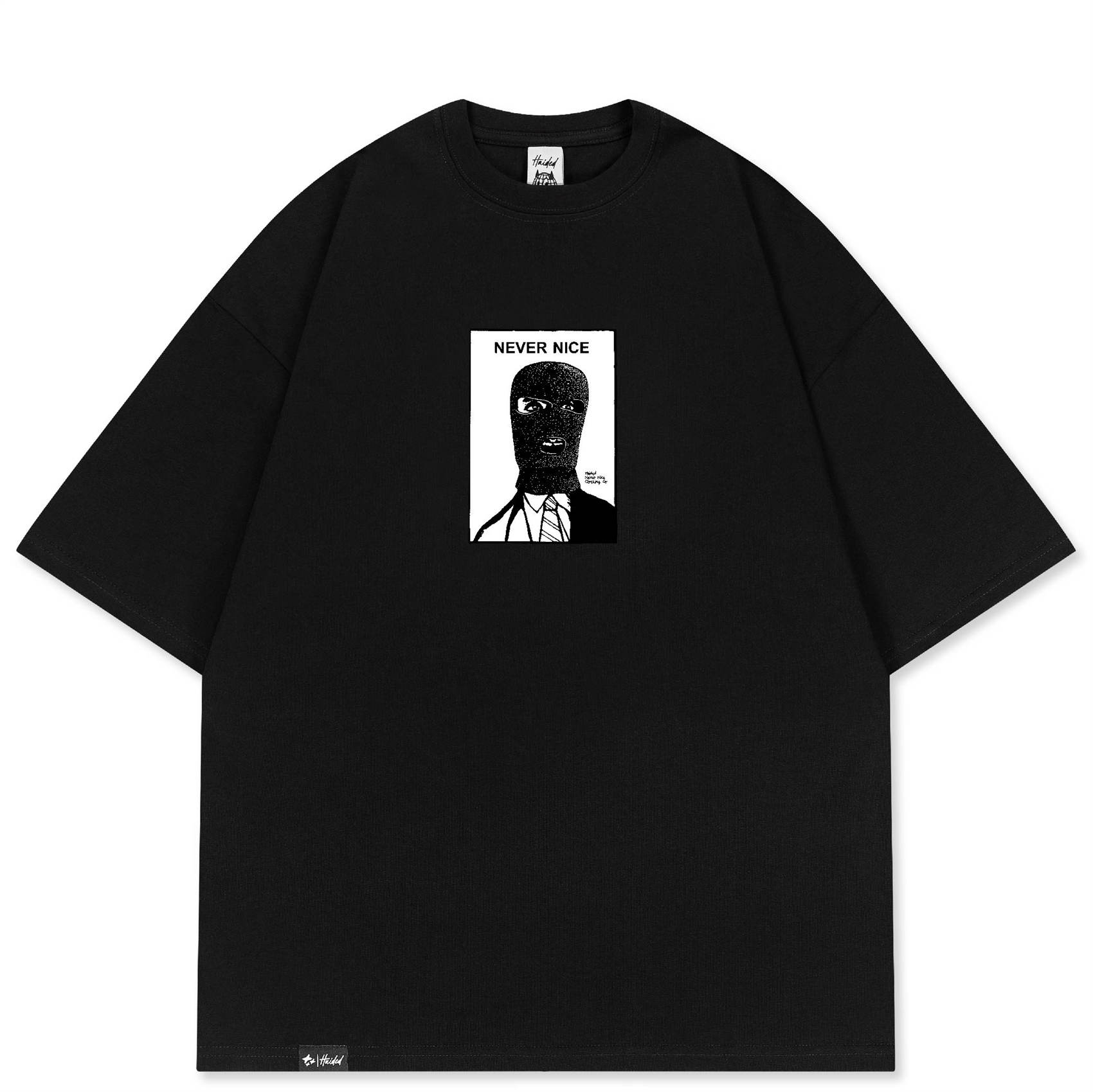 Футболка Haided GUY RLXD TEE black - фото 46263