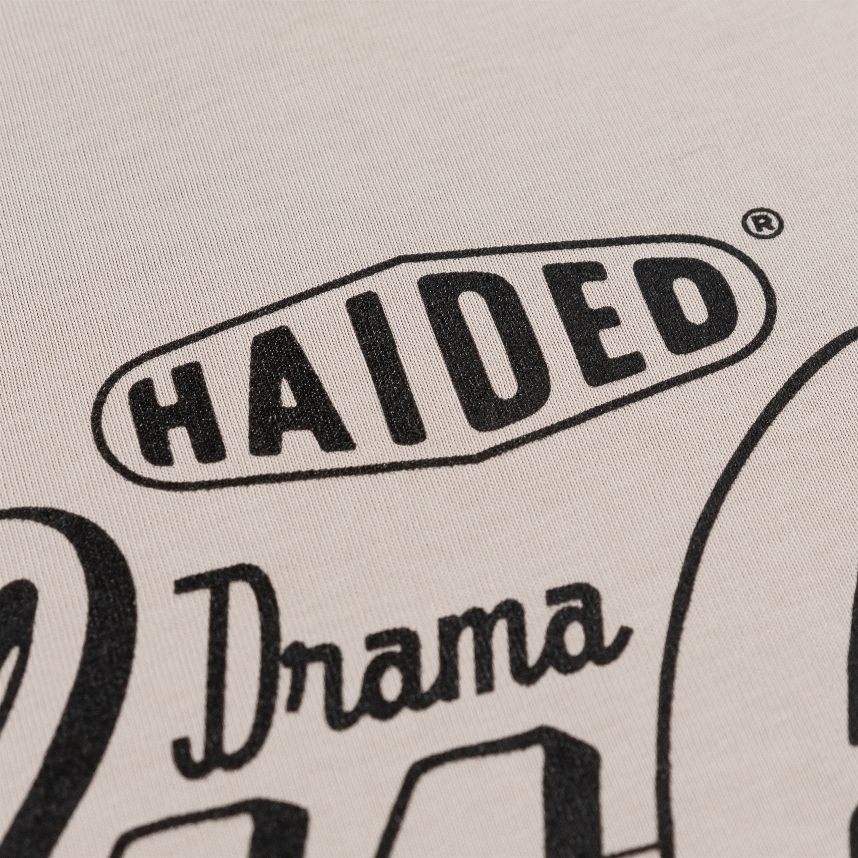 Футболка Haided DRAMA CLUB RLXD HW TEE grey.beige - фото 46275