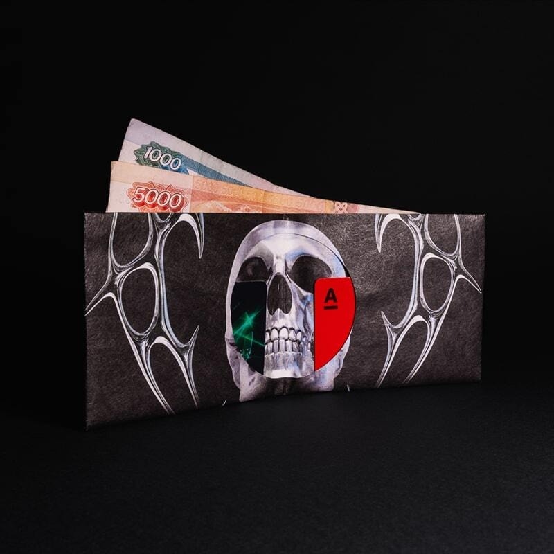 Кошелек New Wallet Horrorskull - фото 47203