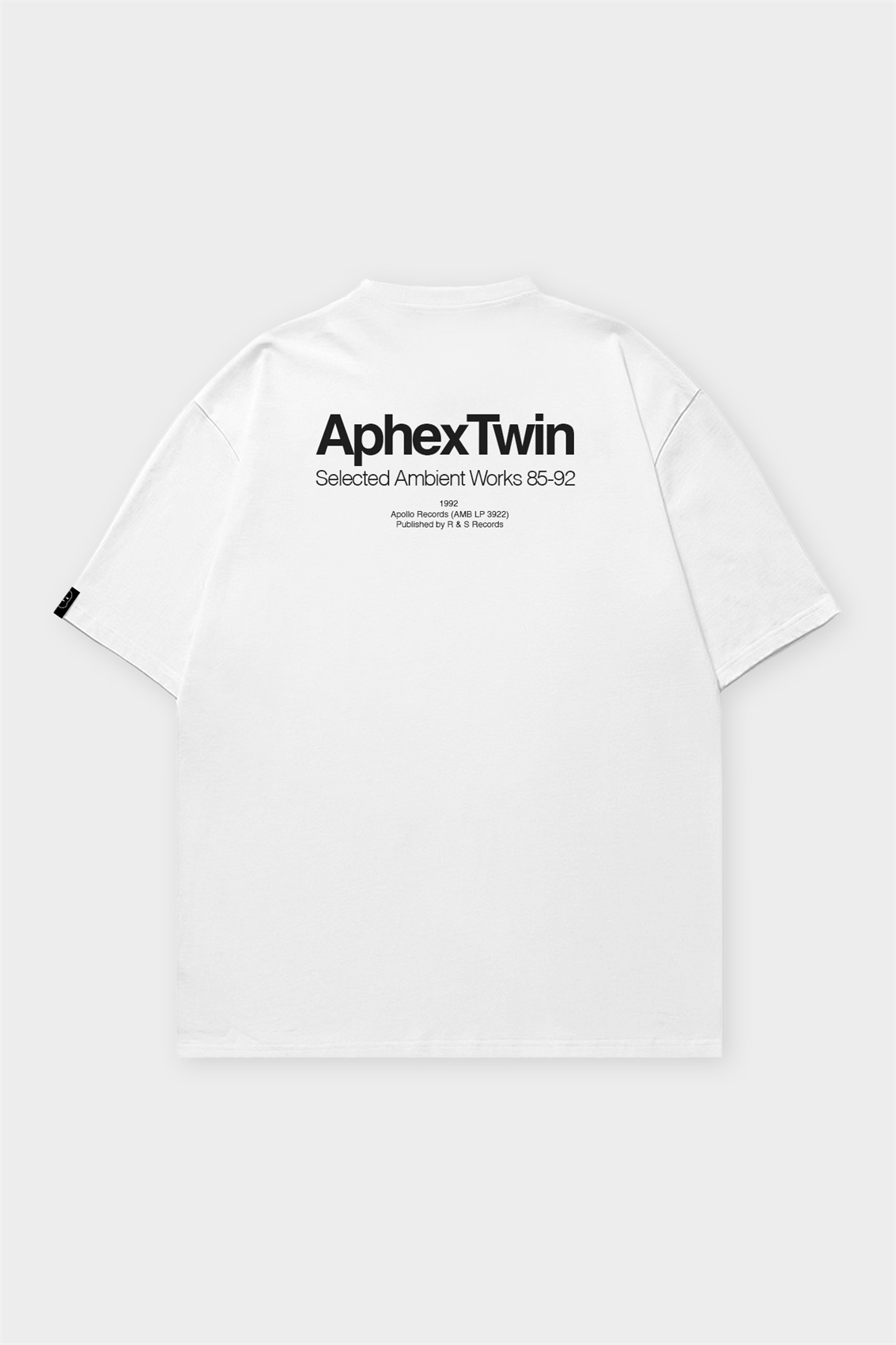 Футболка SHMOT "APHEX TWIN", MONO белый - фото 48184