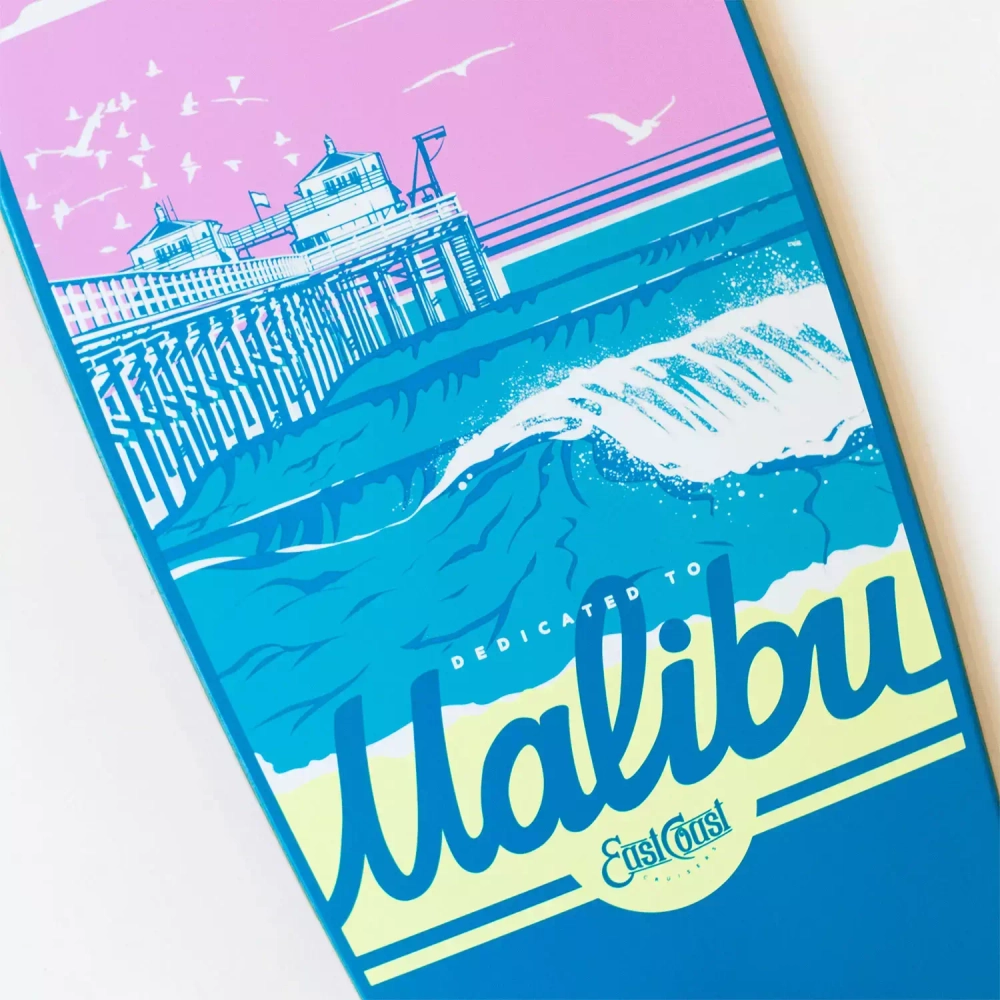 Лонгборд Eastcoast Malibu 37" x 9.75" - фото 48478