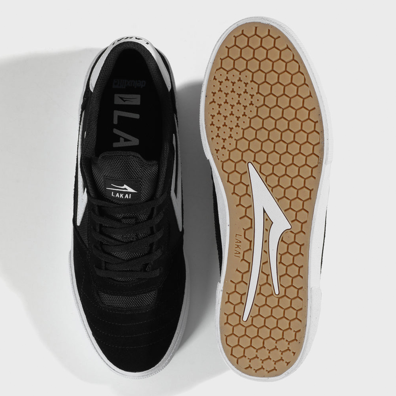 Кеды Lakai Cambridge Black/White Suede (Q1-25) - фото 48678