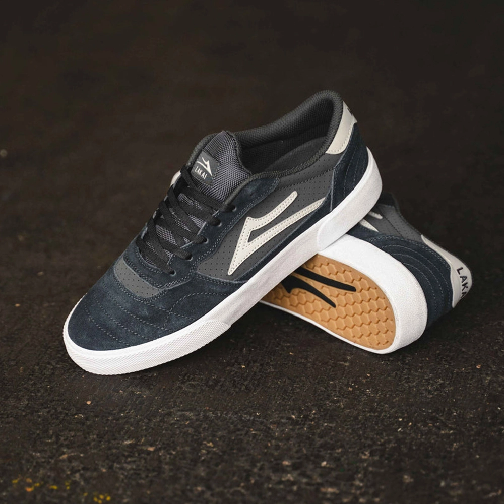 Кеды Lakai Cambridge Black/White Suede (Q1-25) - фото 48681