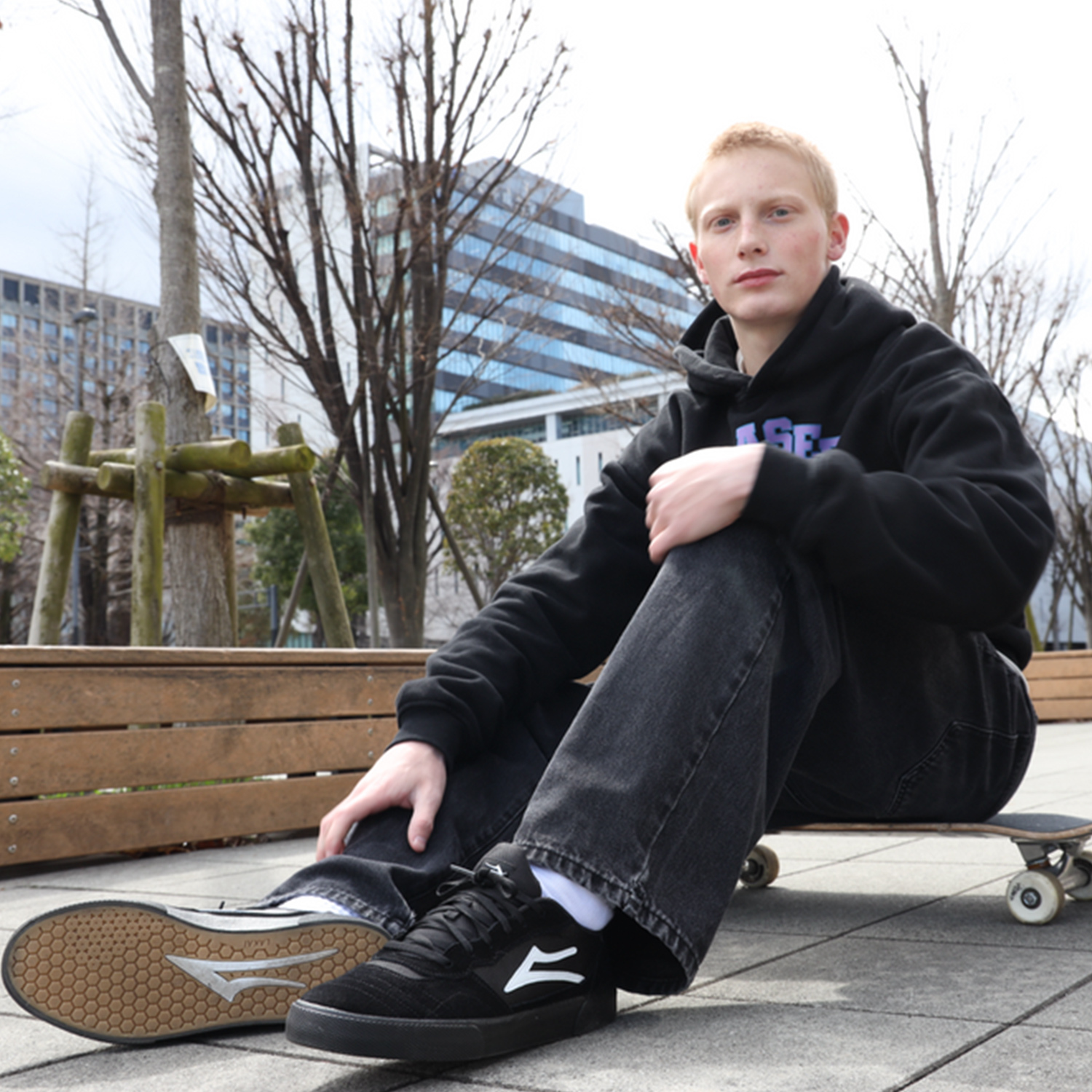 Кеды Lakai Manchester Black Suede (Q1-25) - фото 48690