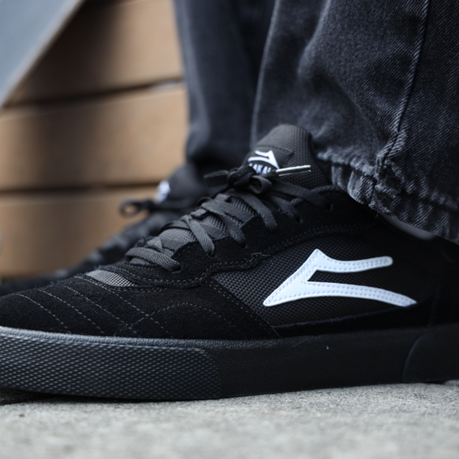 Кеды Lakai Manchester Black Suede (Q1-25) - фото 48691