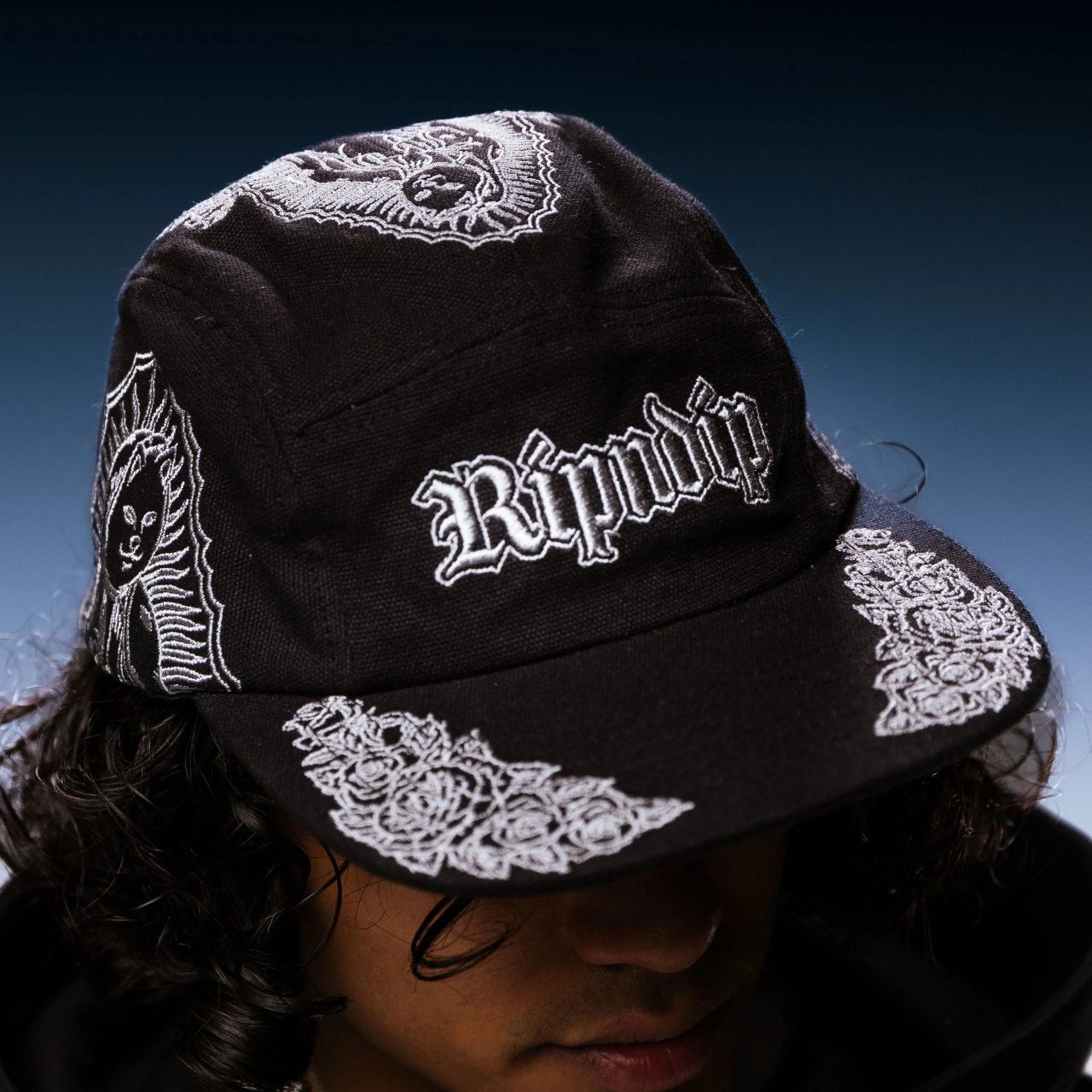 Бейсболка RIPNDIP MOTHER NERM CAMPER HAT (BLACK) - фото 48809