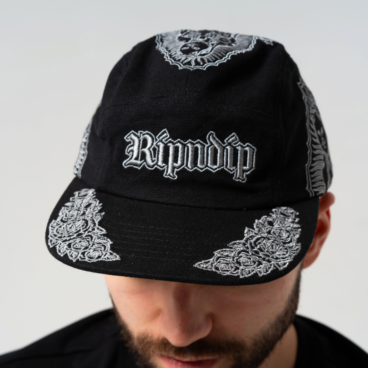 Бейсболка RIPNDIP MOTHER NERM CAMPER HAT (BLACK) - фото 48810
