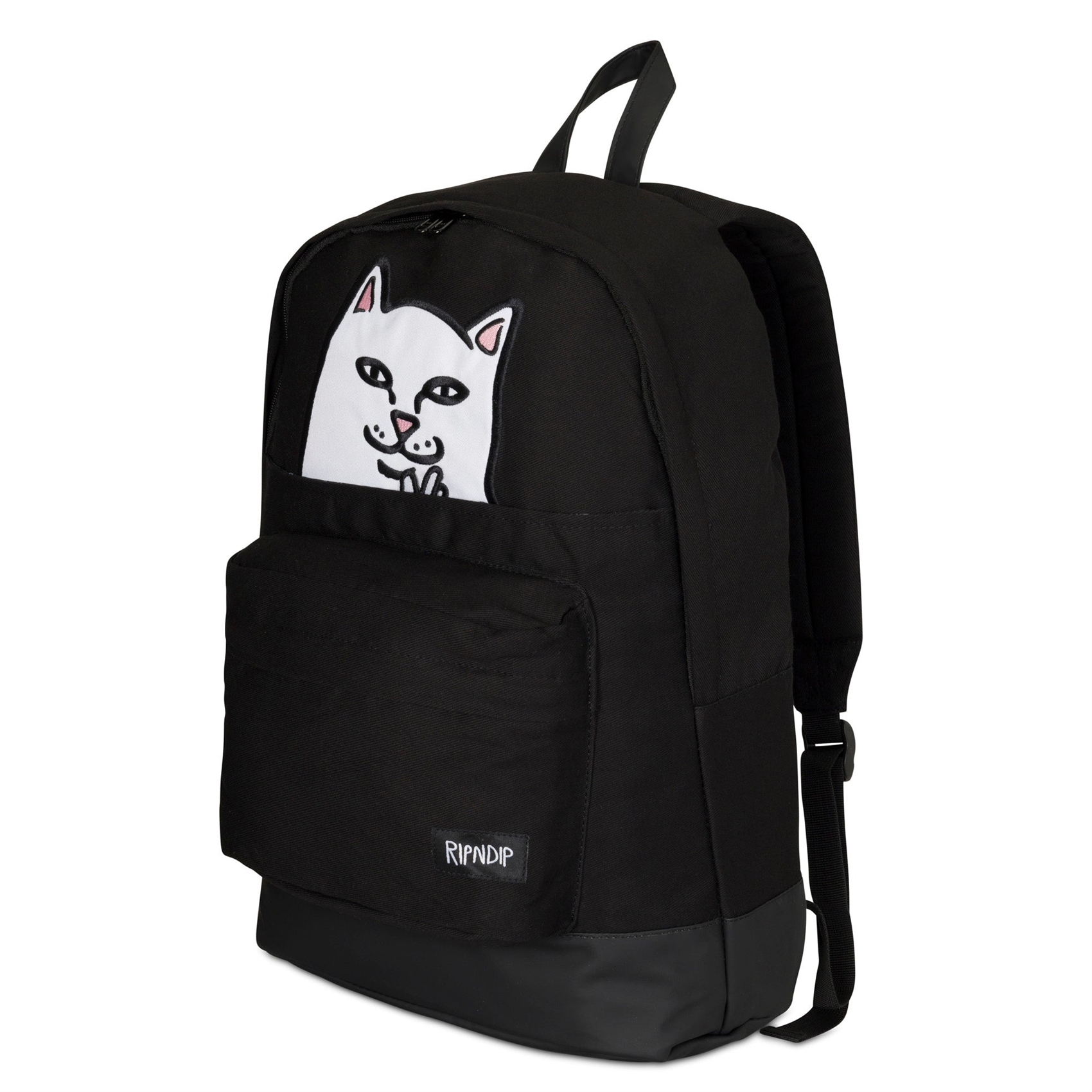 Рюкзак RIPNDIP LORD NERMAL VELCRO HANDS BACKPACK (BLACK) - фото 48859