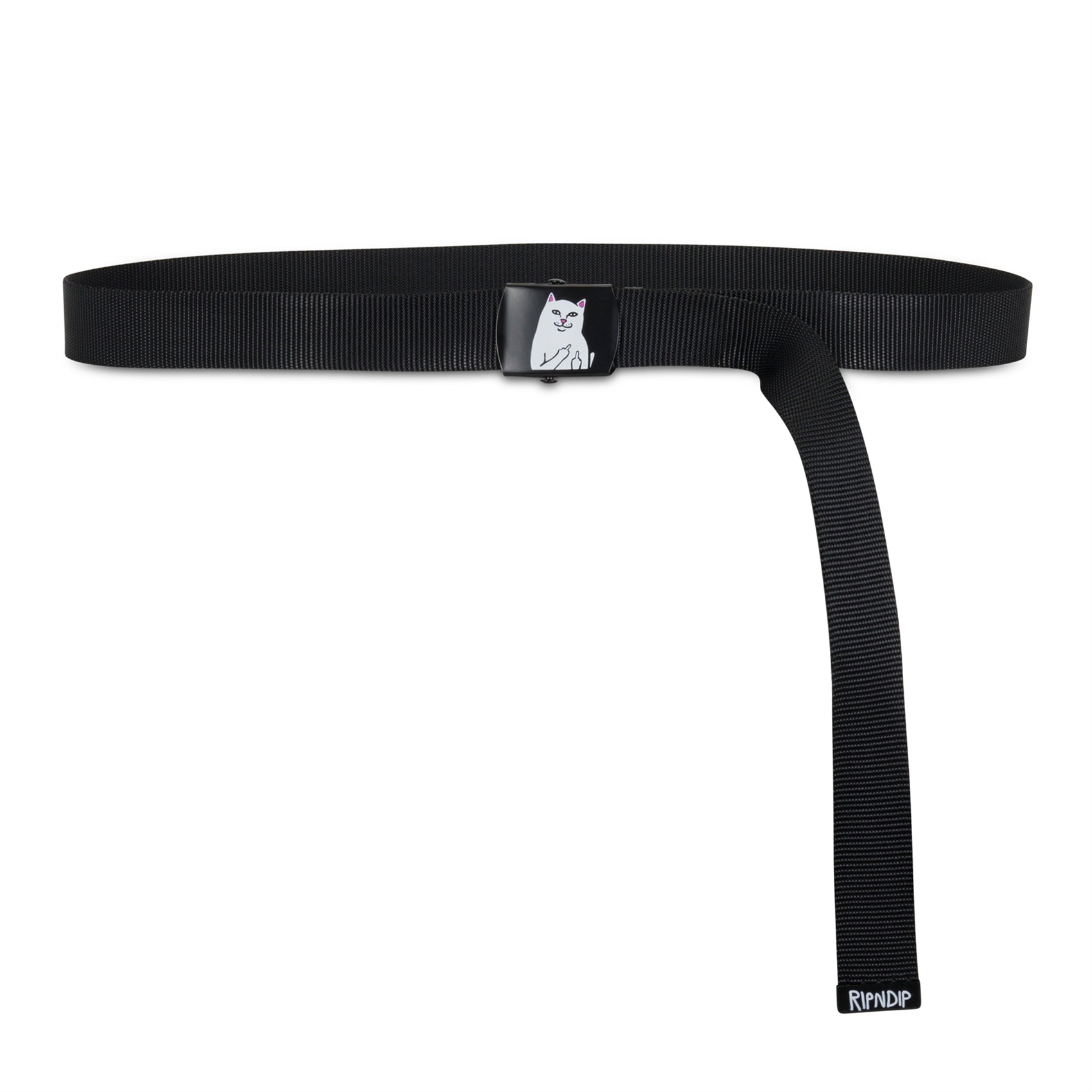 Ремень RIPNDIP LORD NERMAL WEB BELT (BLACK) - фото 48870