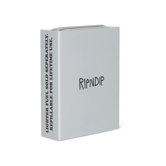 Зажигалка RIPNDIP NO SMOKING LIGHTER (SILVER) - фото 48914
