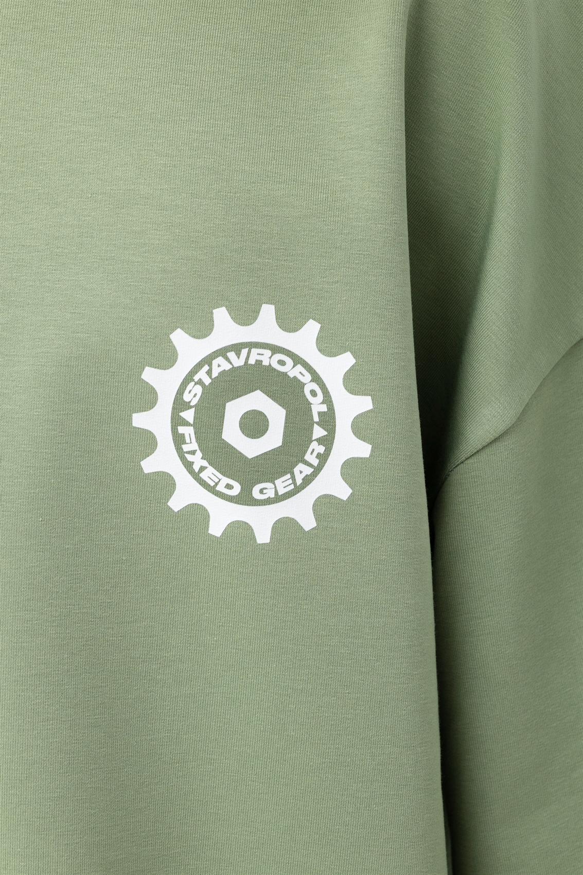 Футболка БОРДШОП#1 FIXED GEAR STAVROPOL зеленый - фото 48970