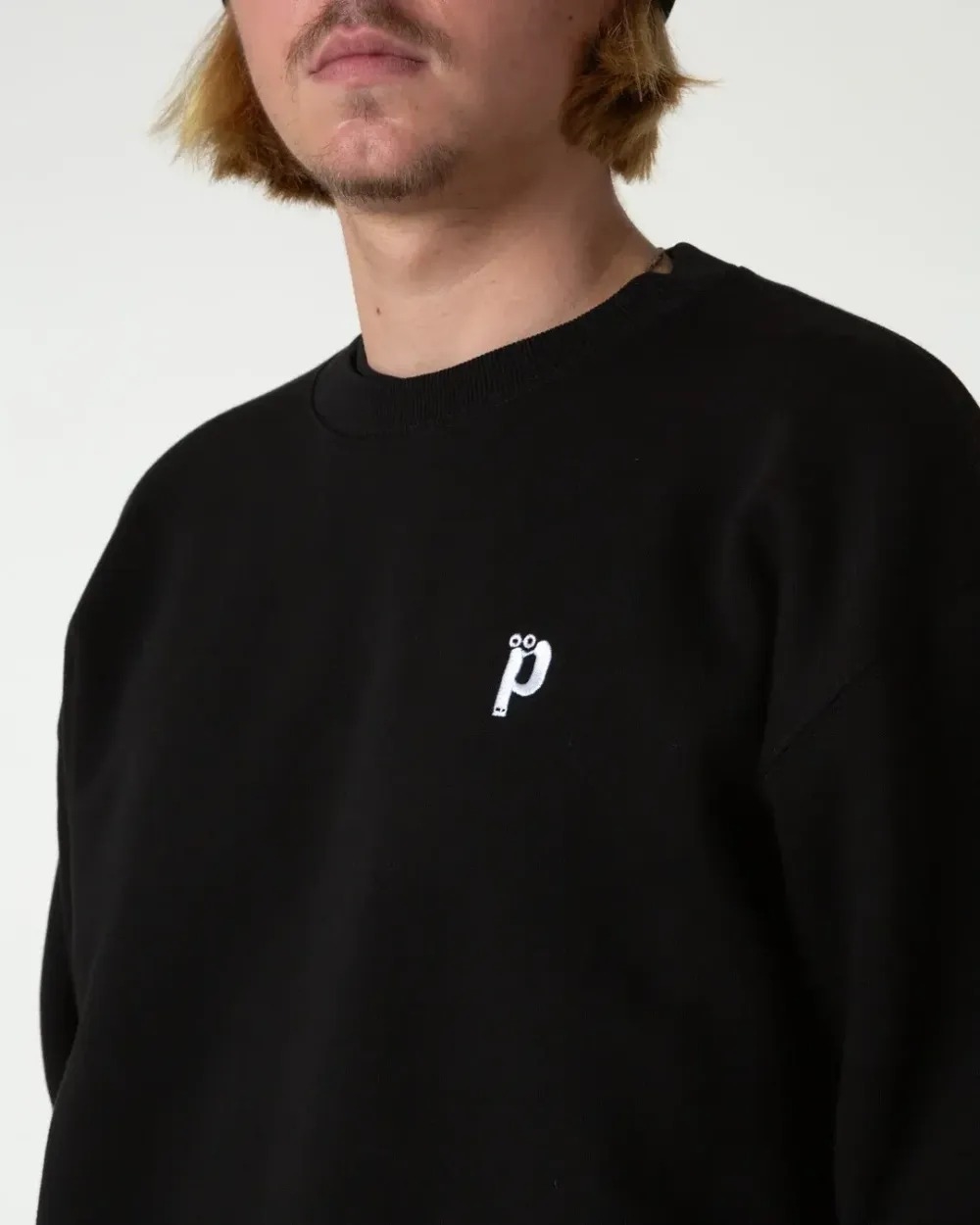 Свитшот Postaments "P Logo" Black - фото 49090