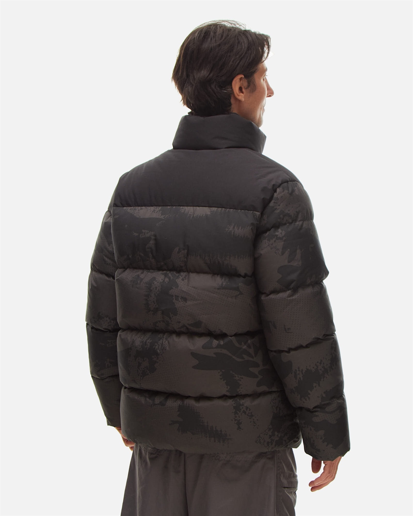 Куртка ANTEATER Downjacket-Print-Black - фото 49229