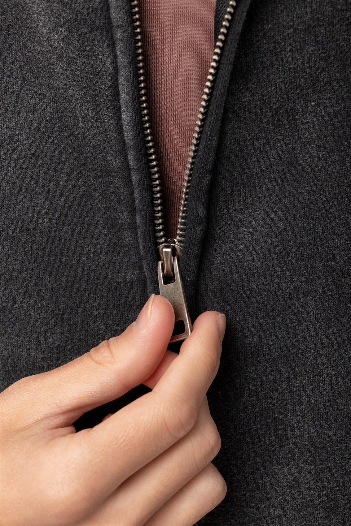 Зип-худи Бордшоп1 washed утепленный черный - фото 49514